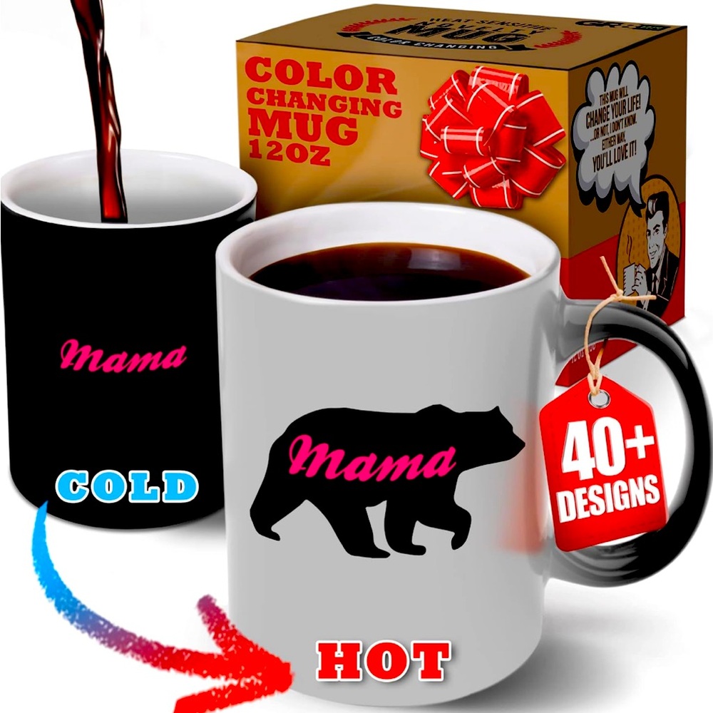 Color Changing Mug "Mama Bear" - NWT